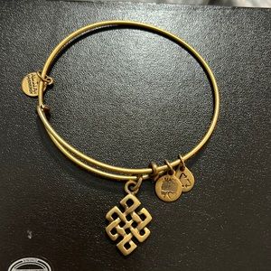 Alex and Ani rose gold bracelet
